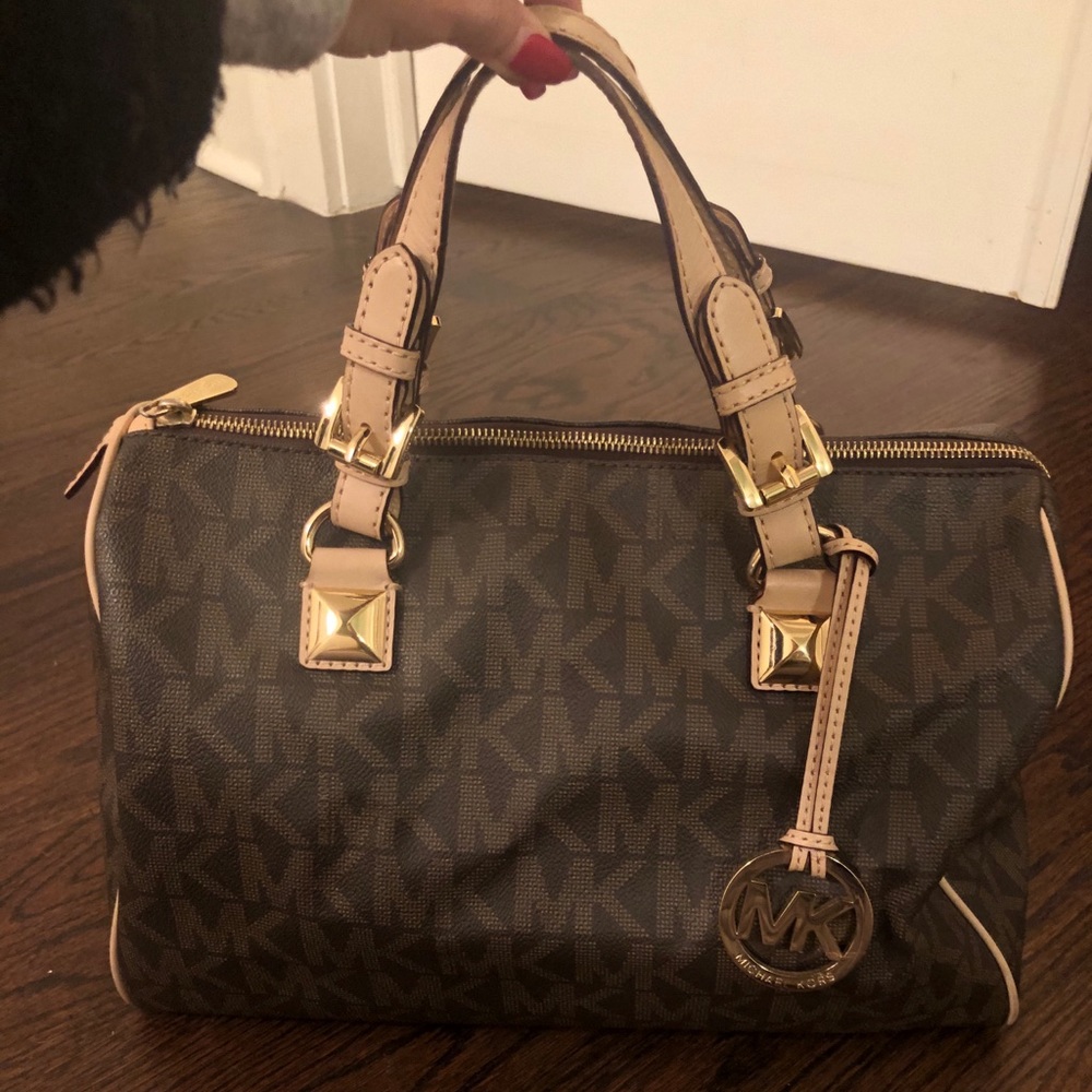 Michael Kors Brown Bowler bag